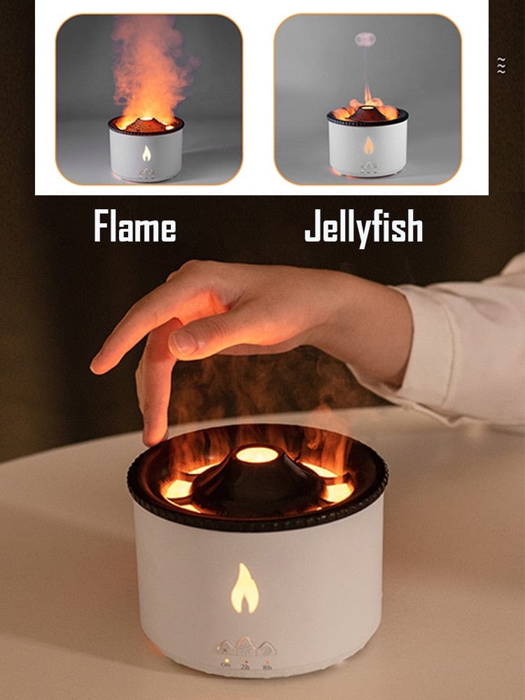 Jellyfish Flame Air Essential Oil Diffuser Humidifier — View 10