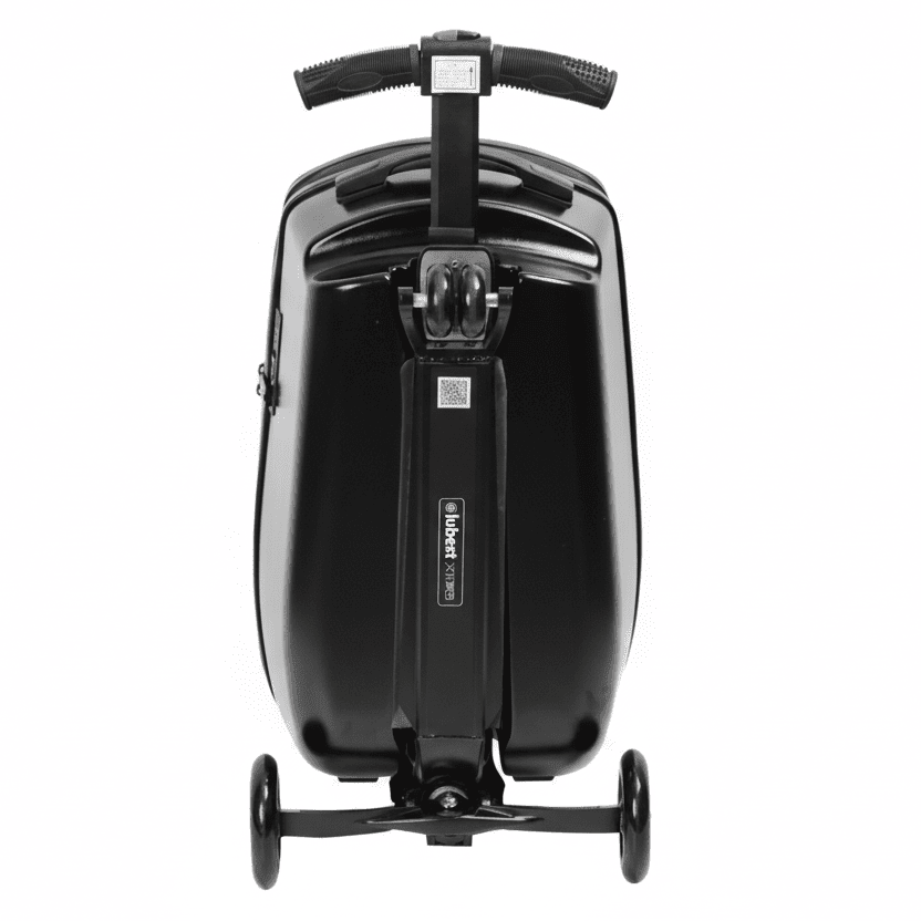 Kids Scooter Suitcase – Rolling Luggage with Built-in Skateboard, Children's Travel Carry-On Bag - Damsona