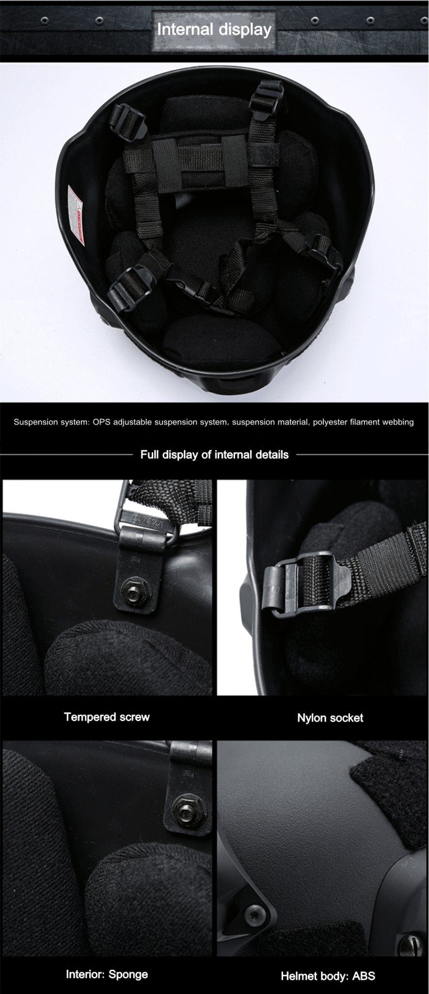 Lightweight Tactical Helmet Gear - GiftWave.co
