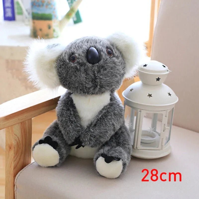 Lovely Australia Koala Plush Toy: Furry, Soft, and Huggable! - Damsona