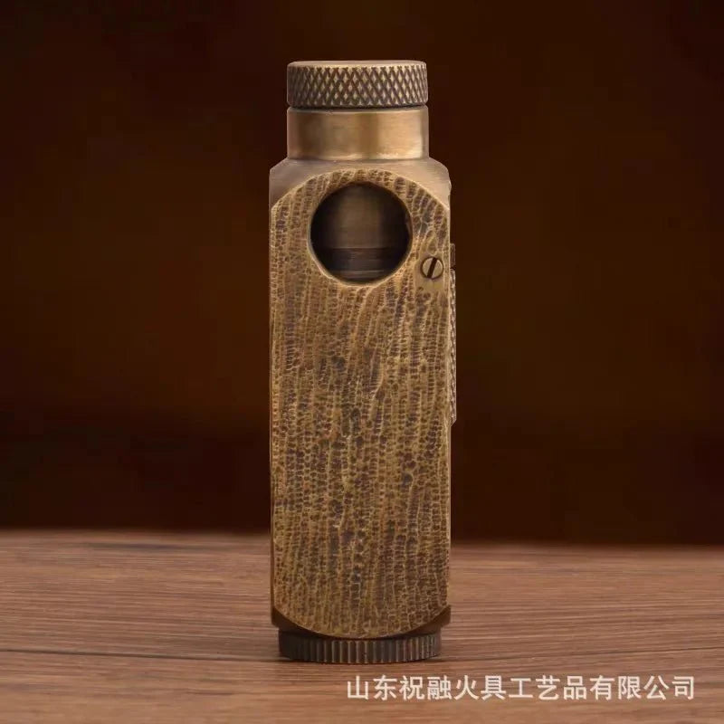 Luxury Japanese Brass Lighter – Premium Heavy-Duty Windproof Pocket Lighter — View 23