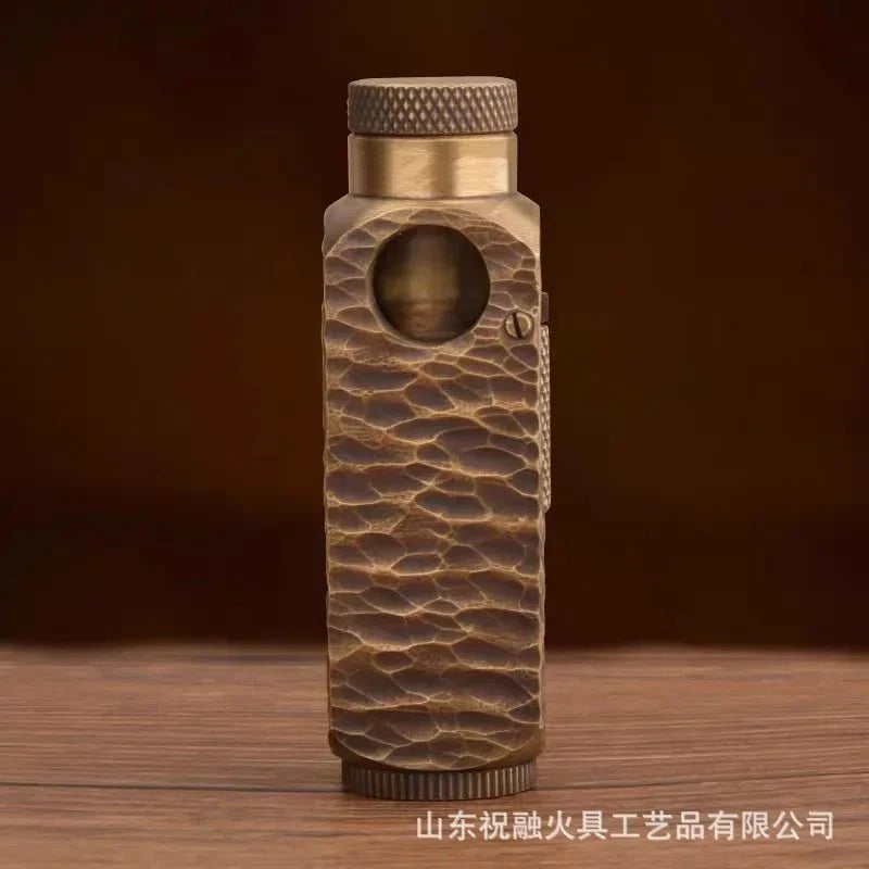 Luxury Japanese Brass Lighter – Premium Heavy-Duty Windproof Pocket Lighter — View 18