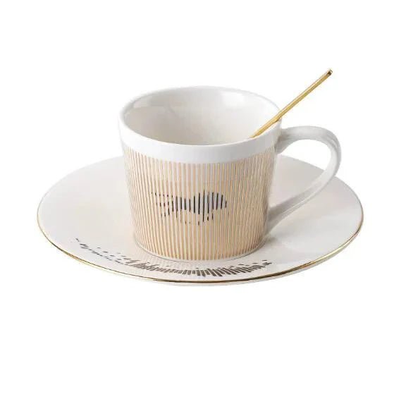 Luycho Anamorphic Mirror Reflection Cup | Locomotion Series Coffee & Tea Set - Damsona