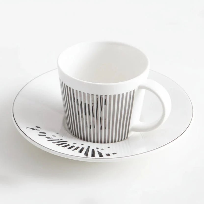Luycho Anamorphic Mirror Reflection Cup | Locomotion Series Coffee & Tea Set - Damsona