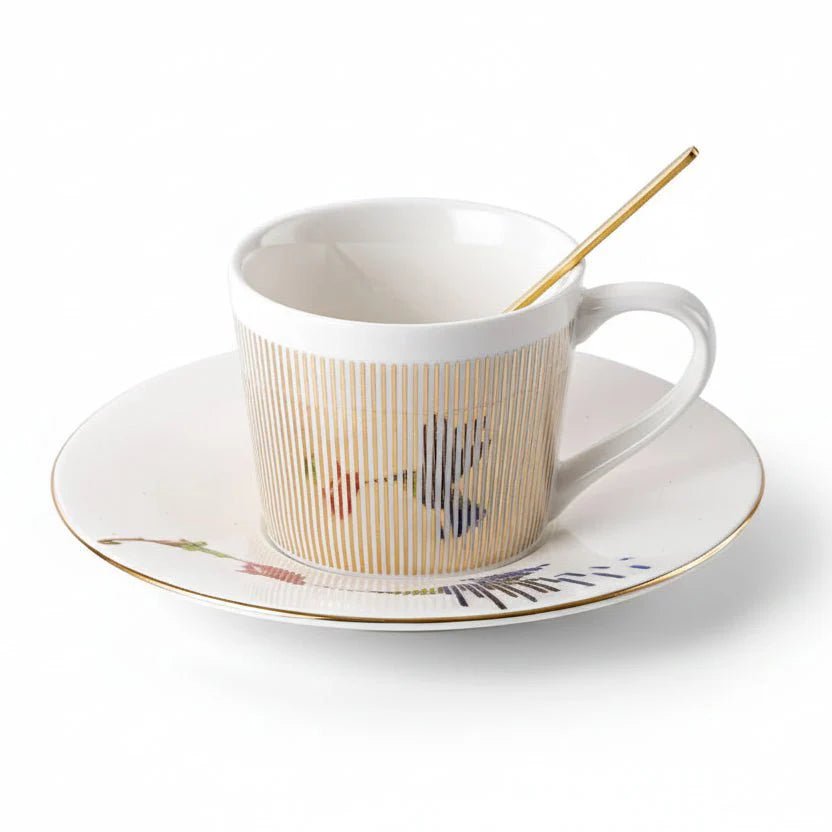 Luycho Anamorphic Mirror Reflection Cup | Locomotion Series Coffee & Tea Set - Damsona