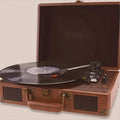 Maio Vintage Gramophone: Belt - Driven Turntable with Built - in Speakers - GiftWave.co
