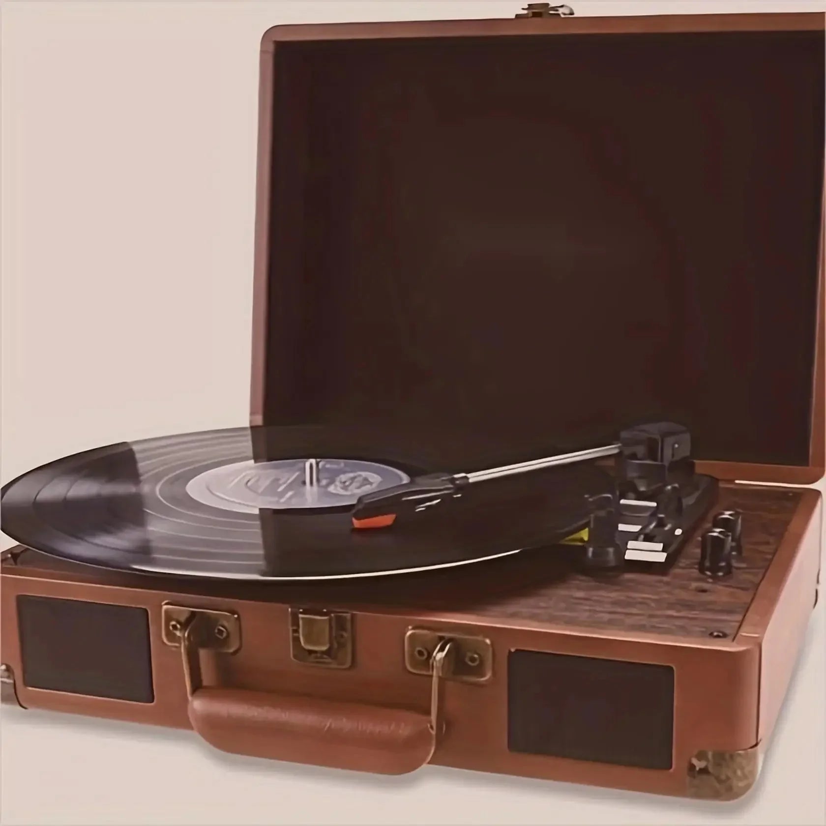 Maio Vintage Gramophone: Belt - Driven Turntable with Built - in Speakers - GiftWave.co