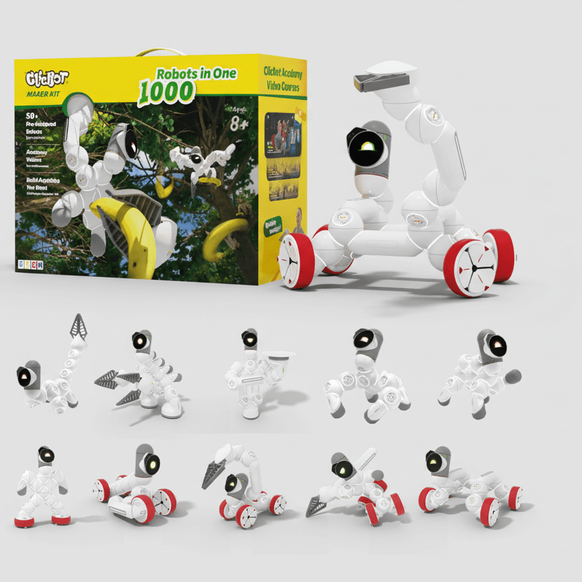 ClicBot Modular Coding Robot | The Infinite STEM Companion (2026 Edition) — View 7