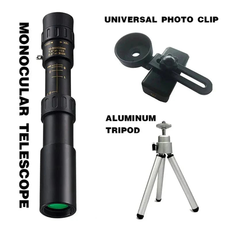 Military Metal Binoculars - Best 10 - 300X Zoom HD Telescope - GiftWave.co