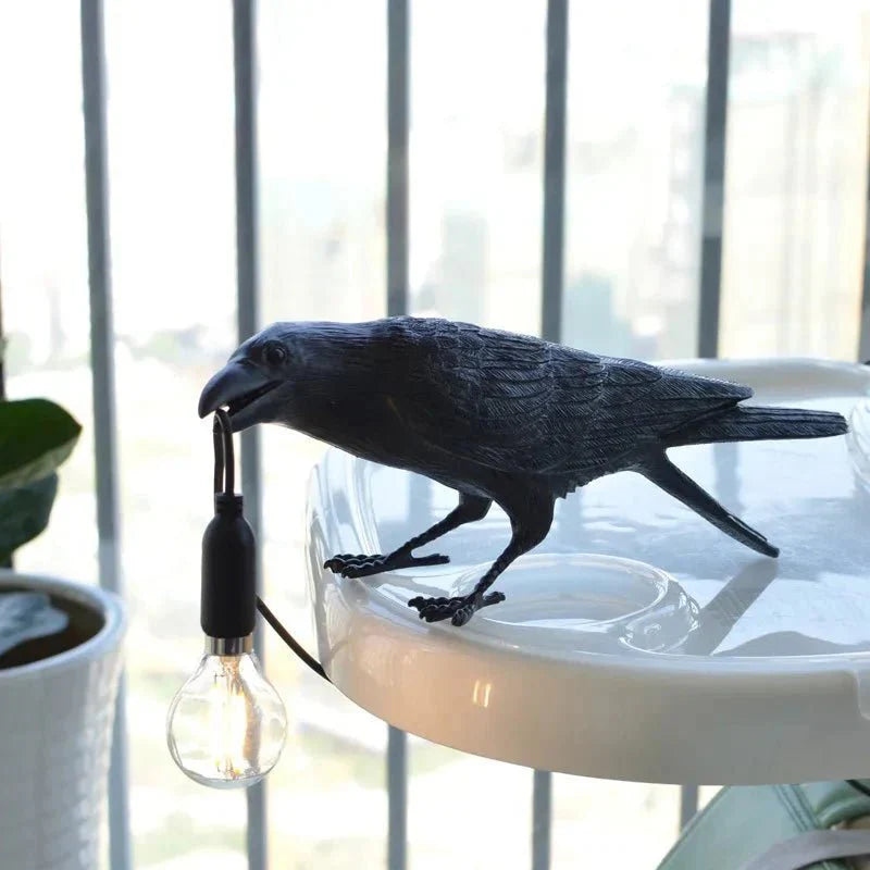 Modern Lucky Bird Table Lamp – Elegant & Creative Home Décor - GiftWave.co