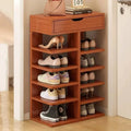 Multilayer Shoe Cabinet with Top Drawer Organizer: Space - Saving Home Furniture - GiftWave.co