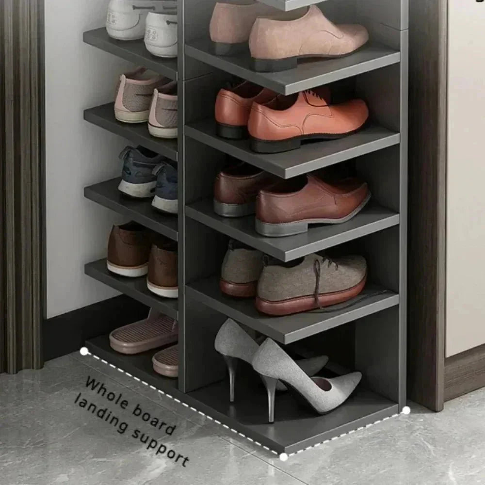 Multilayer Shoe Cabinet with Top Drawer Organizer: Space - Saving Home Furniture - GiftWave.co