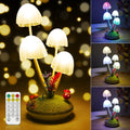Mushroom Table Lamp with Touch Dimming | LED Bedroom Desk Night Light - GiftWave.co