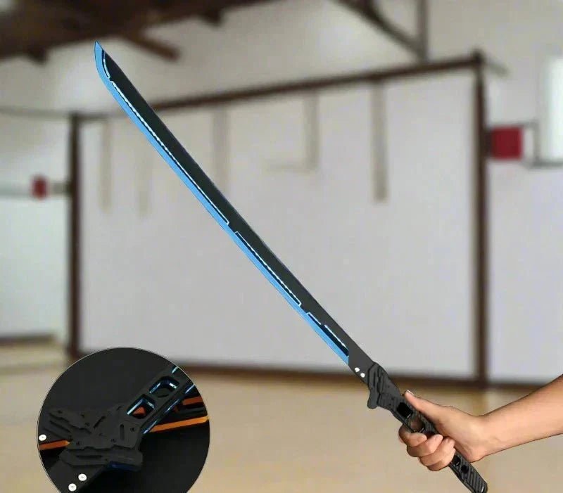 NeoBlade: 80cm Cyberpunk Luminous Toy Katana - Damsona
