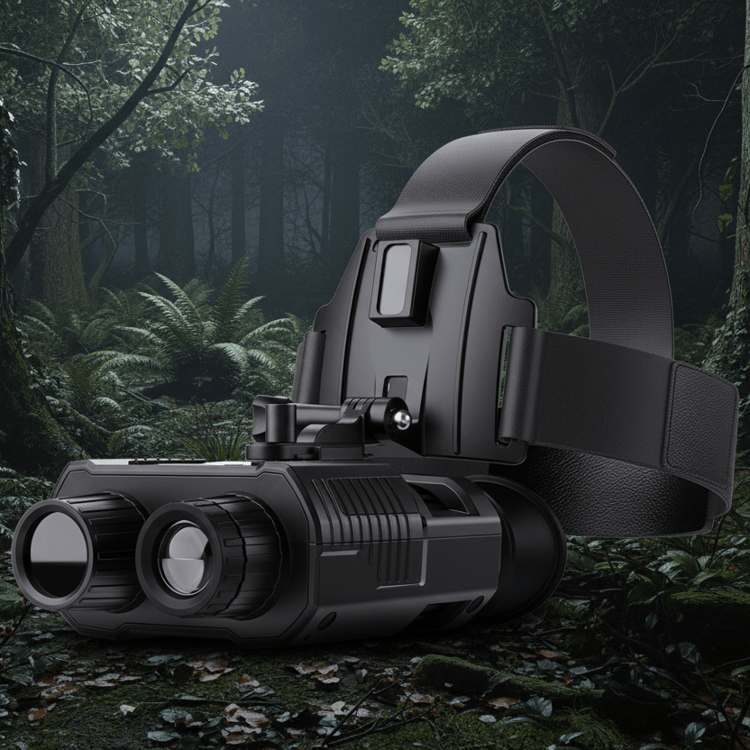NightHunter Pro - X Premium Tactical Infrared Night Vision Binocular Goggles - GiftWave.co