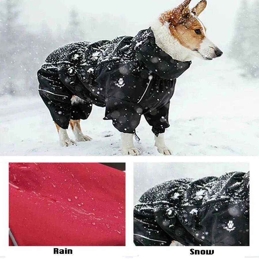 PawGuard: Pet Dog Coat Outdoor Jacket, Waterproof Winter Reflective Raincoat - GiftWave.co