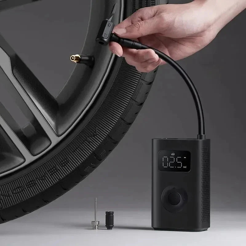 Portable Cordless Tire Inflator Air Pump 150PSI Digital Auto Shut - Off USB - C Rechargeable LED - GiftWave.co