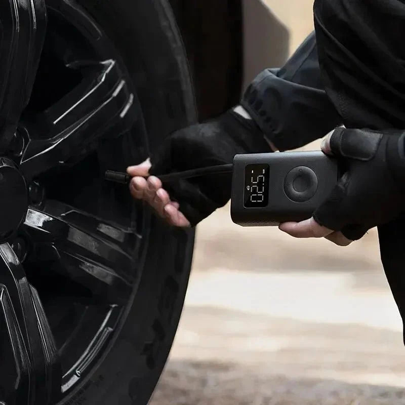 Portable Cordless Tire Inflator Air Pump 150PSI Digital Auto Shut - Off USB - C Rechargeable LED - GiftWave.co