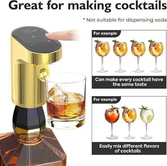 PourSmart Digital Electric Beverage Dispenser Touchless Hot Cold Temperature Control 3 - Speed Countertop - GiftWave.co