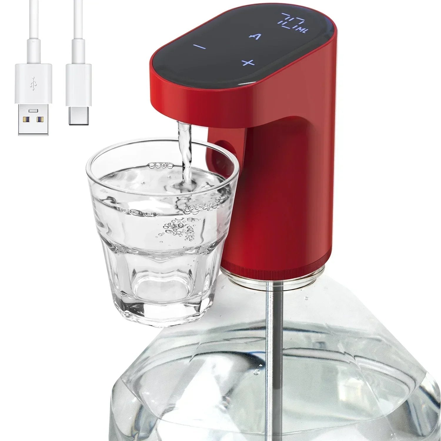 PourSmart Digital Electric Beverage Dispenser Touchless Hot Cold Temperature Control 3 - Speed Countertop - GiftWave.co
