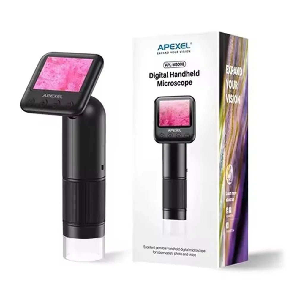 Premium Handheld 800X HD Digital Microscope with 2 Inch LCD Screen - Damsona