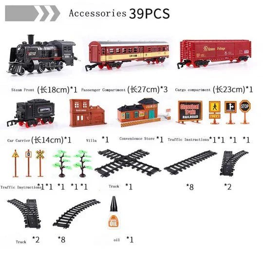 Premium Model Train Sets - Best Collectible Railway Kit – Gift - Damsona