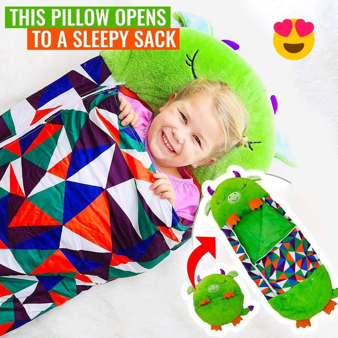 Campnap 2-in-1 Kids Convertible Pillow Sleeping Bag - Best Plush Gift Fo... — Gift Idea