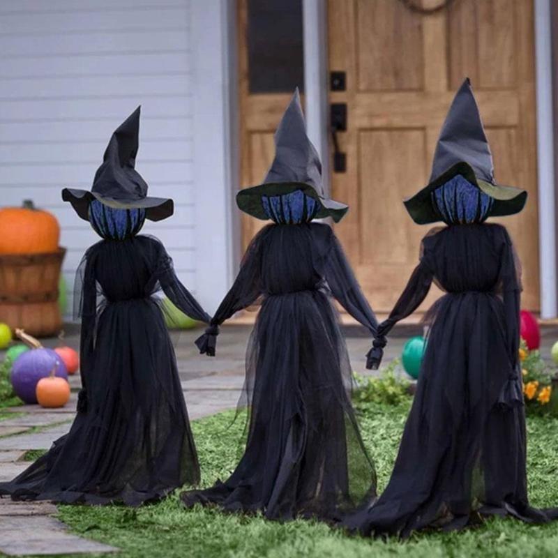 WitchCrow: Halloween Witch Coven Decoration Set - GiftWave.co