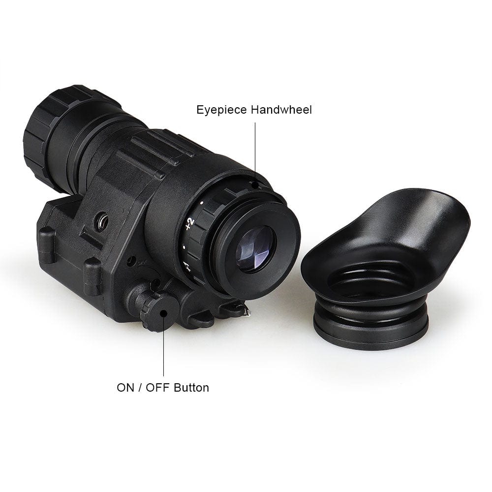 Digital PVS-14 Style Night Vision Monocular – 2X 28mm, 850nm IR Illuminator — View 6