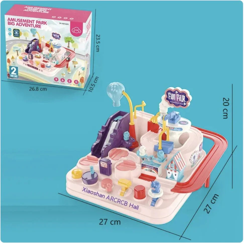 Children's Adventure Train Set Toy for Car Entrance — View 7