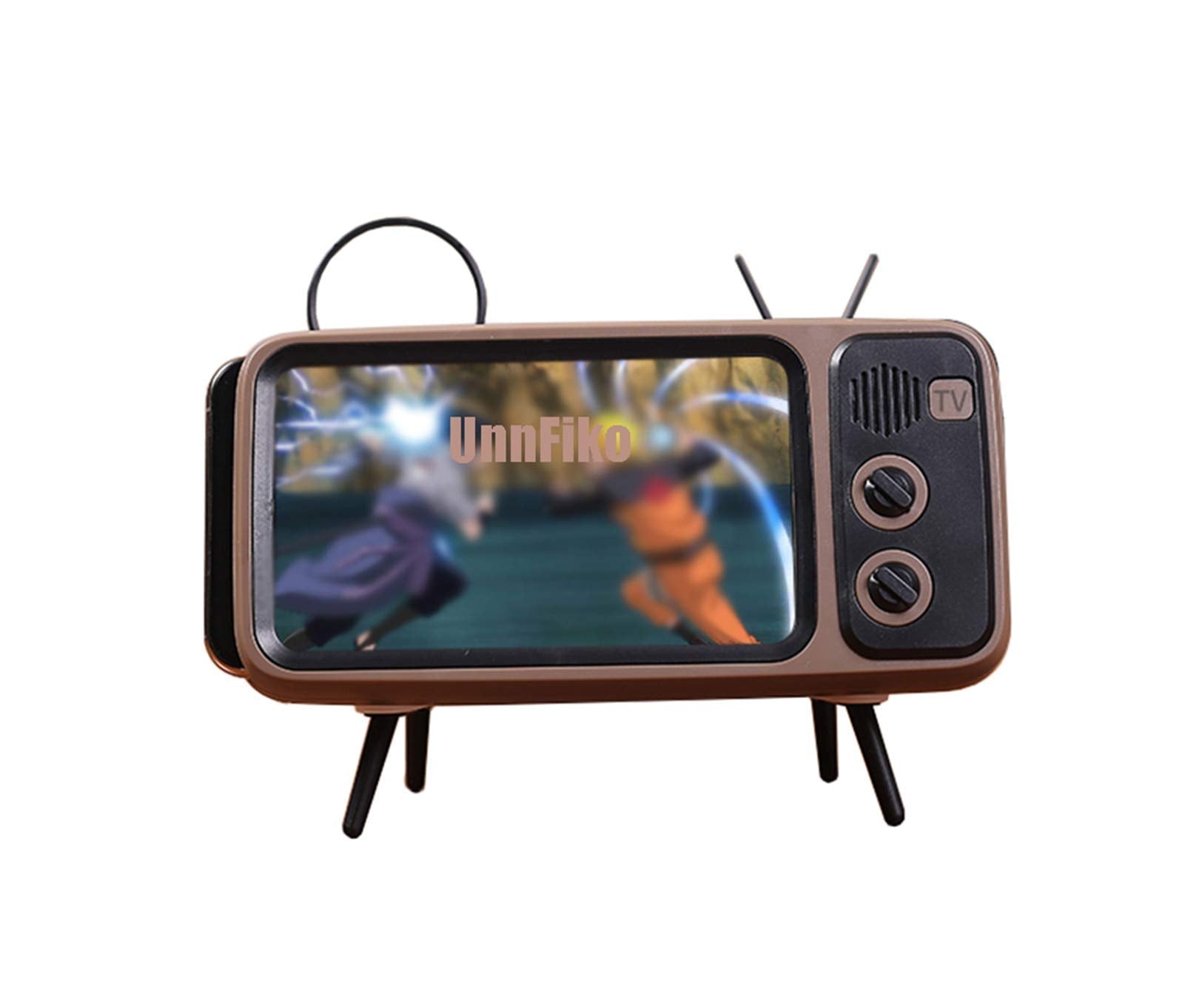 Retro Mini TV Bluetooth Speaker & Phone Holder | 2-in-1 Portable Wireless Audio - Damsona