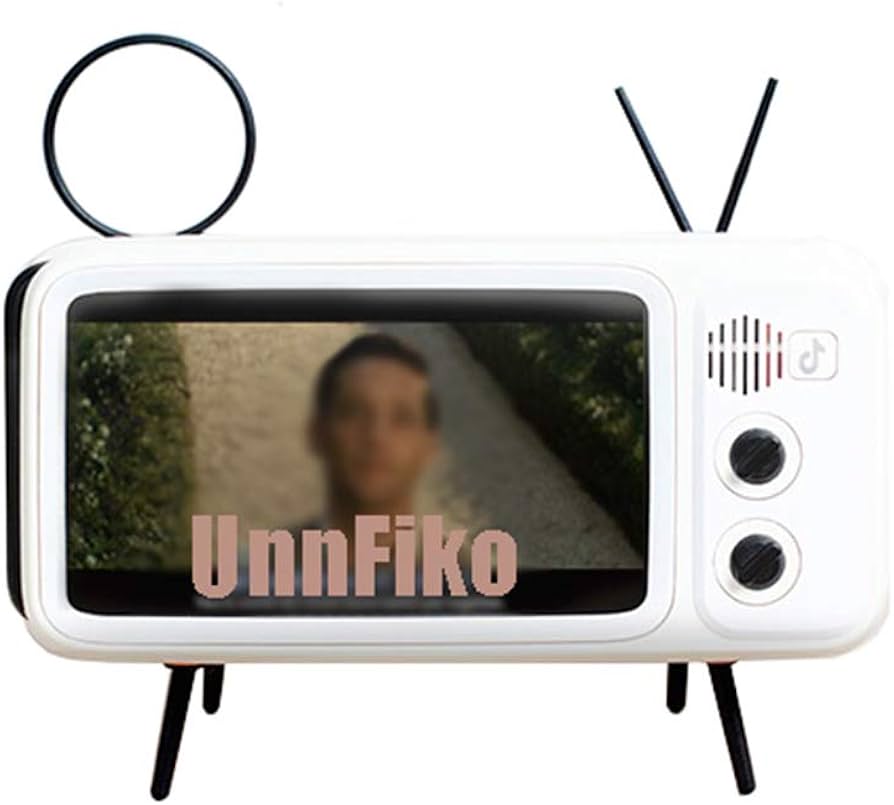 Retro Mini TV Bluetooth Speaker & Phone Holder | 2 - in - 1 Portable Wireless Audio - GiftWave.co