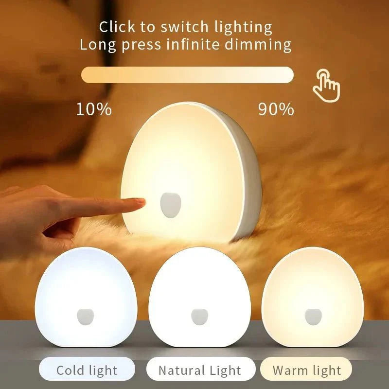 RGB Sleep White Noise Machine: Rechargeable LED Night Light & Relaxing Audio - GiftWave.co