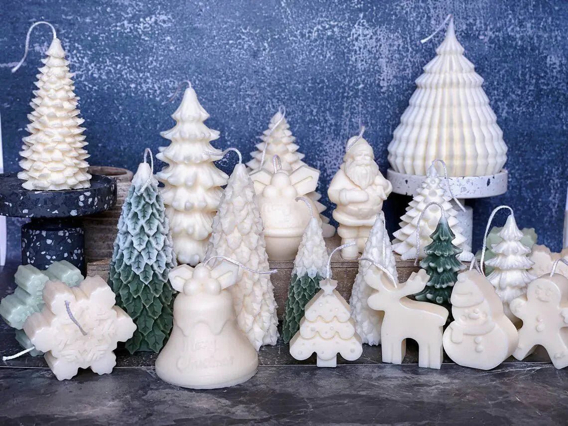 Round Bell Christmas Candle - Best Holiday Decor Gift | Limited Edition - Damsona