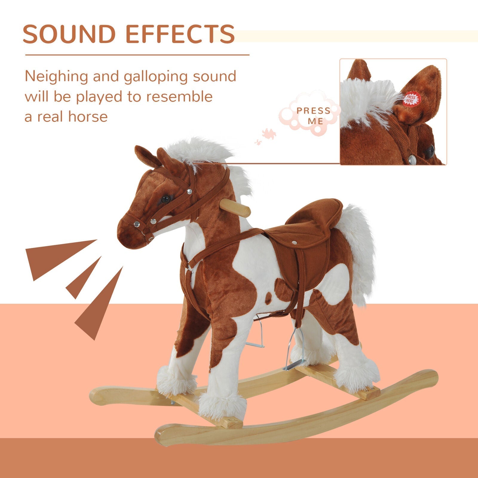 Premium Rocking Horse For Toddlers - GiftWave.co