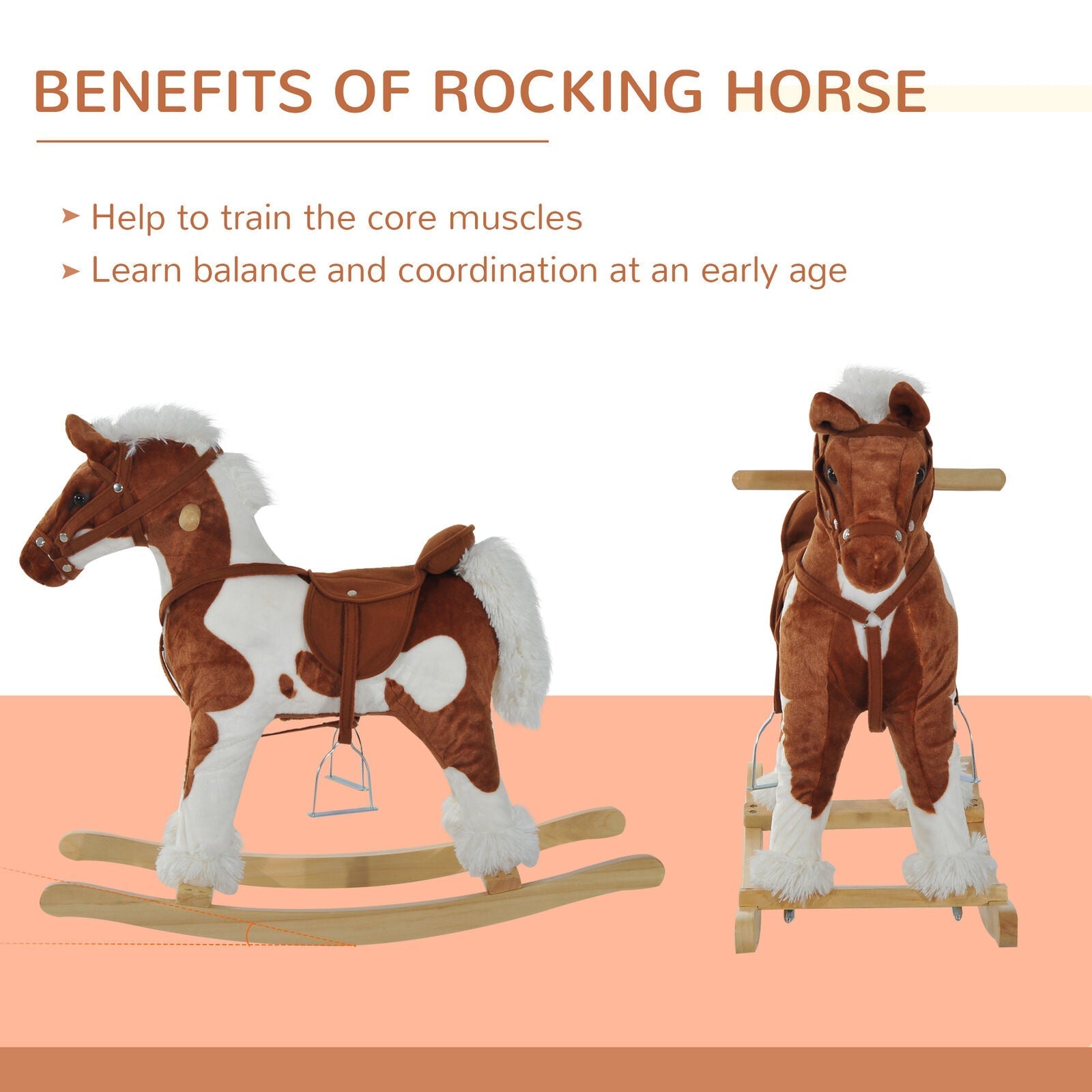 Premium Rocking Horse For Toddlers - GiftWave.co