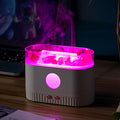 Salt Lamp Diffuser 3 - in - 1 Himalayan Crystal Humidifier Aromatherapy Essential Oil Night Light 360ml LED Pink - GiftWave.co