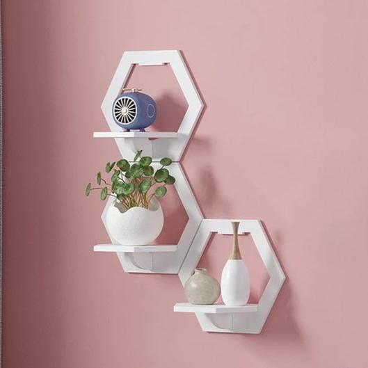 Shelvee - Wall Mounted Geometric Shelves - Damsona