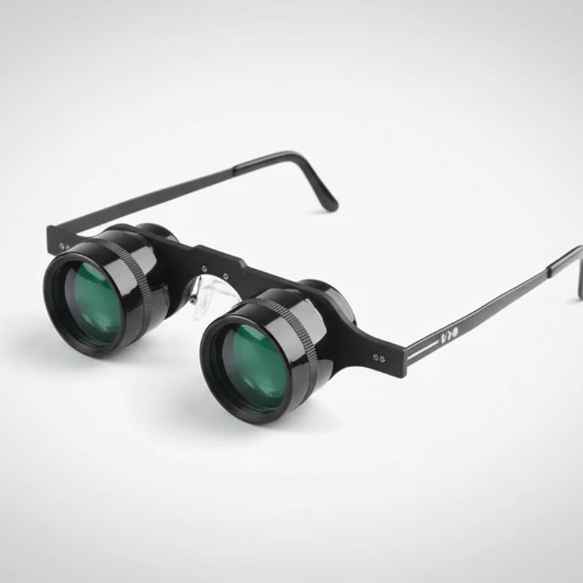 Shimmer Night Vision Binoculars Glasses Hands - Free 10X Starlight Optics Night Fishing BAK4 Anti - Glare - GiftWave.co