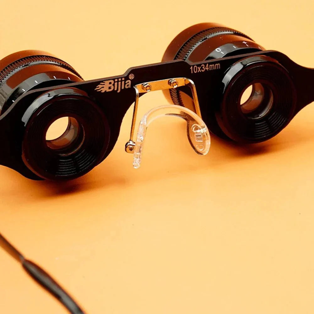 Shimmer Night Vision Binoculars Glasses Hands - Free 10X Starlight Optics Night Fishing BAK4 Anti - Glare - GiftWave.co