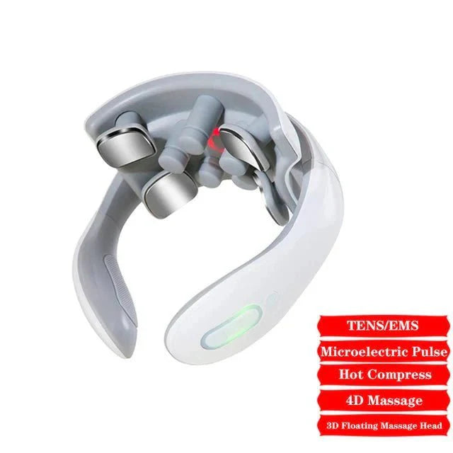 Smart Neck & Shoulder Massager – Portable Cordless Device - GiftWave.co