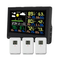 Smart Wireless Weather Station with 3 Sensors Large Color Display Indoor... — Gift Idea