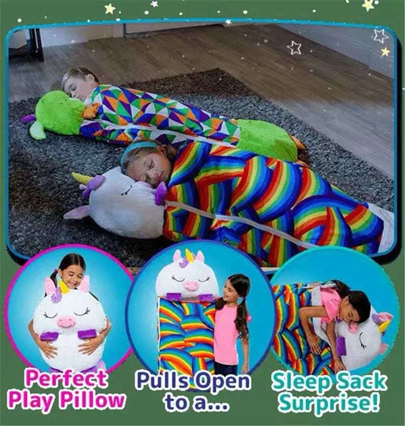 SnuggleNap Kids Camping Sleeping Bag | The Ultimate Sleepover &amp; Nap Companion - GiftWave.co