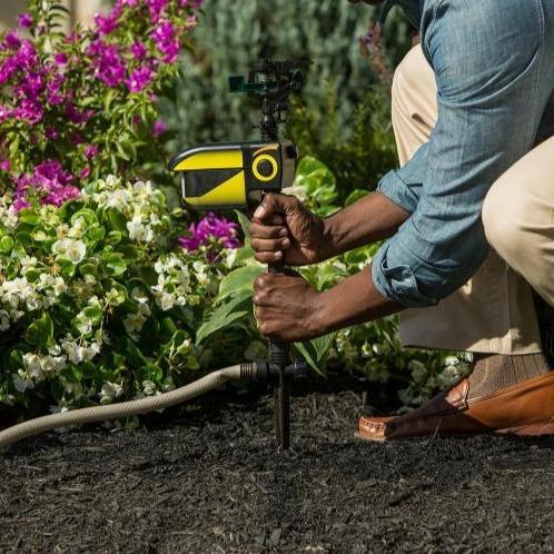 Solar - Powered Motion - Activated Animal Repellent | Humanely Guard Your Garden - GiftWave.co