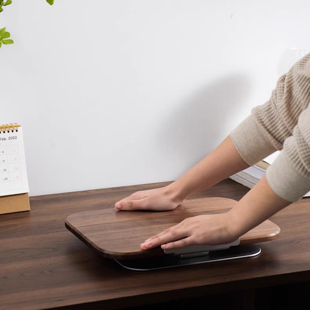 Solid Walnut Book Stand, Adjustable — Wooden Cookbook Holder & Reading Rest - Damsona