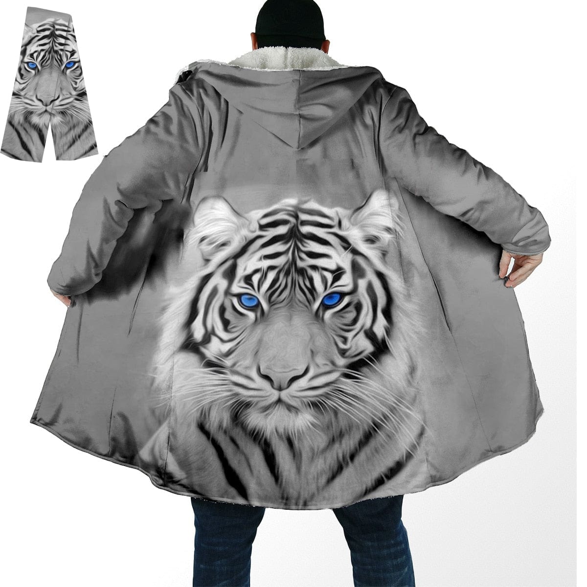 StealthTiger 3D Windproof Hooded Winter Overcoat Fleece (Limited Edition) - GiftWave.co