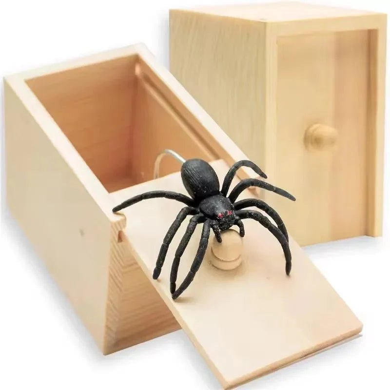 Surprise Spider Joke Box: Funny Prank Toy - Damsona