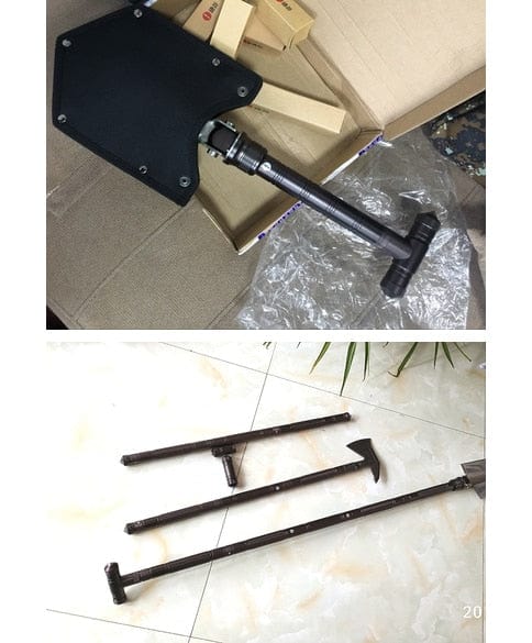 Survival Tool Accessories - Best Tactical Trekking Walking Stick Add-Ons - Damsona