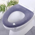 Thicker Bathroom Toilet Seat Cover Pads - Soft Warmer Toilet Seat Cushion - GiftWave.co