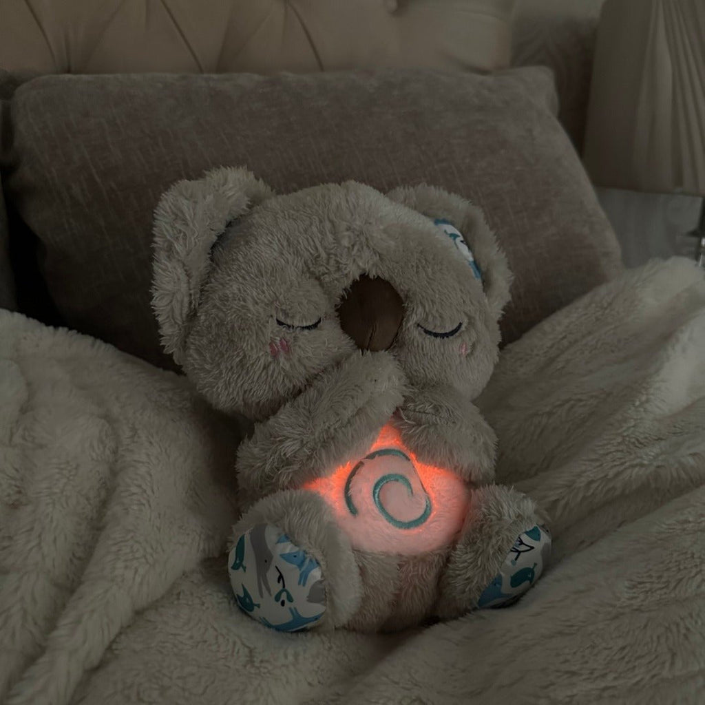 Calming Koala Breathing Toy – Anxiety Relief Plush with Music Lights Rhy... — View 5